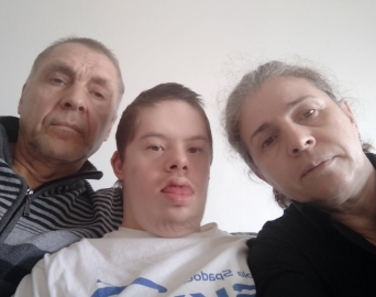 Inna and Sergey family from Kharkiv