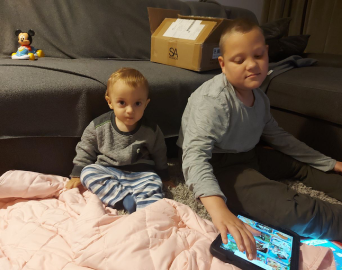 Iryna, Maksym and Ivan family from Vinnytsia