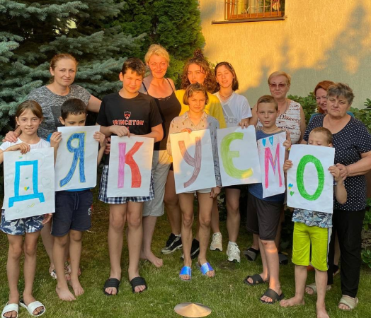 Ukrainian family photo